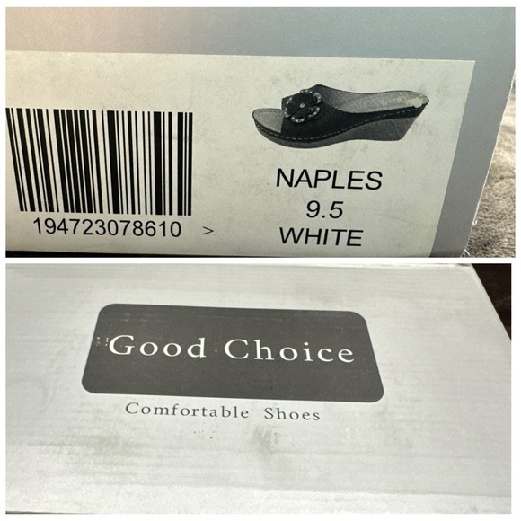 Good Choice Naples Women's Slide Sandals sz 9.5 - Picture 9 of 9